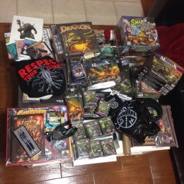 And here is the obligatory "Look at my haul" photo
