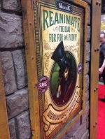 The Wyrd booth had some cool posters on it.
