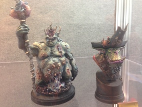 Models from the painting competition