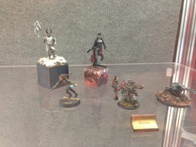 Models from the painting competition