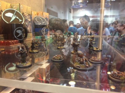 The Guild Ball Display models looked great!