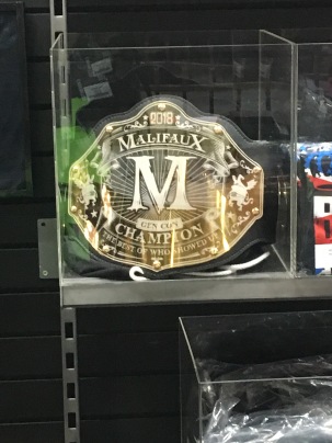 The Malifaux Champion's belt!